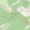 Trace GPS Lus la Croix Haute - Col des Tours (Grande Traversée des Préalpes), itinéraire, parcours