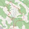 Trace GPS Tučkovo - Brdo Šest - Orovica, itinéraire, parcours