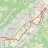 Trace GPS Meylan - Crolles - Meylan, itinéraire, parcours