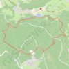 Trace GPS Les loups de Chabrières - Sainte-Feyre, itinéraire, parcours