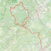 Trace GPS PARCOURS-199km-IBP701-hiking, itinéraire, parcours