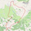 Trace GPS Autour de Goutrens - Le Buenne, itinéraire, parcours