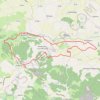 Trace GPS Boucle Montoulieu-Boussan (Routes), itinéraire, parcours