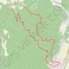 Trace GPS Le trou du loup de corbières par le Cairn et l'oliveraie, itinéraire, parcours