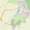 Trace GPS Sentier des paysages - Vaudricourt, itinéraire, parcours