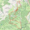 Trace GPS Mont d'or par Paradis - La coquille - Auge de pierre, itinéraire, parcours