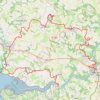 Trace GPS P6. Arzal - La Roche-Bernard, itinéraire, parcours