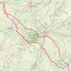 Trace GPS BRM 600 - Audax Lavallois, itinéraire, parcours