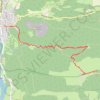 Trace GPS Montagne du Rey depuis Louvie-Juzon, itinéraire, parcours