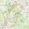 Trace GPS Chazelles sur Lyon, itinéraire, parcours