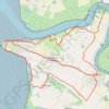 Trace GPS Parcours cyclable 13 : "De la Charente à l’Atlantique" - 28 km, itinéraire, parcours