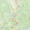 Trace GPS Parcours Blin, itinéraire, parcours