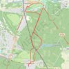 Trace GPS Coye-chantilly par la piste des lions, itinéraire, parcours