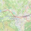 Trace GPS Lac de Lourdes par la piste cyclable, itinéraire, parcours
