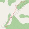 Trace GPS Deep Creek Hot Springs, itinéraire, parcours
