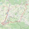 Trace GPS divided from: Zeopoxa Cycling, itinéraire, parcours