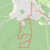 Trace GPS Saint-Vallier-de-Thiey, itinéraire, parcours
