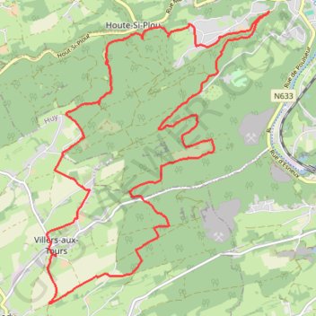 Trace GPS eneo remou Esneux Randonnée 3 août 2020 à 09:19, itinéraire, parcours