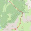 Trace GPS Pointe de Chalune, itinéraire, parcours