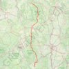 Trace GPS 1.Vézelay > Le Puy-en-Velay (Vézelay > Diou), itinéraire, parcours