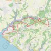 Trace GPS Rivière de Bélon - Moëlan-sur-Mer, itinéraire, parcours