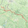 Trace GPS Traversée des Pyrénées étape 2, itinéraire, parcours