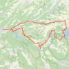 Trace GPS Les Lacs du Verdon, itinéraire, parcours
