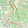 Trace GPS La trace rocher des vierges pic baudille, itinéraire, parcours