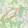 Trace GPS Le puy de Corent, itinéraire, parcours