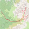 Trace GPS Tricotage autour de la Cime de la Jasse, itinéraire, parcours