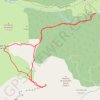 Trace GPS Rochers de Chauffes Floras, itinéraire, parcours