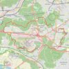 Trace GPS Randonnée dans les bois autour de Vélizy, itinéraire, parcours