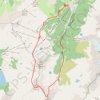 Trace GPS Col des Chasseurs depuis les Contamines (Beaufortain), itinéraire, parcours