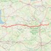 Trace GPS J2 Soligny-Pontorson, itinéraire, parcours