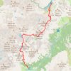 Trace GPS Hautes Pyrénées - Du refuge d'Ilheou au refuge Wallon, itinéraire, parcours