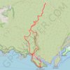 Trace GPS Plateau de Castelviel par le belvédère d'En Vau et la vire du Grand Rappel, itinéraire, parcours