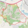 Trace GPS Tour du rocher de Roquebrune-sur-Argens, itinéraire, parcours
