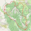 Trace GPS Cirque d'archiane, itinéraire, parcours