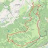 Trace GPS Métabief, le Mont d'Or, itinéraire, parcours