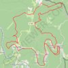 Trace GPS Rando Ardennes autour de Monthermé, itinéraire, parcours