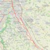 Trace GPS Toulouse / Montgiscard, itinéraire, parcours