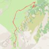 Trace GPS Lac Lagües, itinéraire, parcours