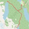Trace GPS Cirque Lake - Chephren Lake, itinéraire, parcours