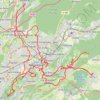 Trace GPS Les Forts de Besançon, itinéraire, parcours