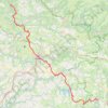 Trace GPS Saint-Beauzély - Conques, itinéraire, parcours
