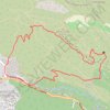 Trace GPS Habitat préhistorique du Revest et de la vallée de Dardennes, itinéraire, parcours