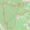 Trace GPS Ribeauvillé - Col de Seelacker, itinéraire, parcours