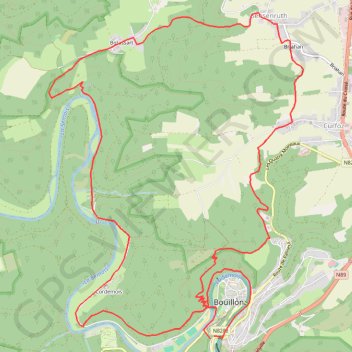 Trace GPS CGT - promenade de l'Epine au Tombeau du Géant, itinéraire, parcours