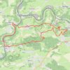 Trace GPS ONEUX - Province de Liège - Belgique, itinéraire, parcours