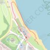 Trace GPS Beadnell beach, itinéraire, parcours